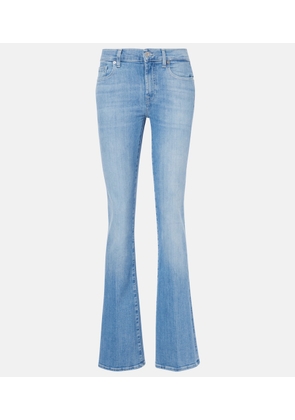 7 For All Mankind Mid-rise flared jeans