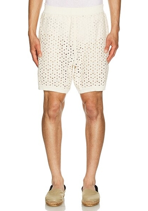 Agua Bendita Maury Short in Grey - Grey. Size L (also in S, M).