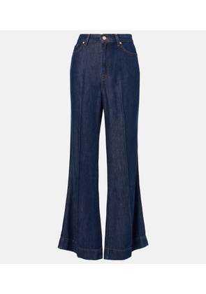 7 For All Mankind High-rise flared jeans