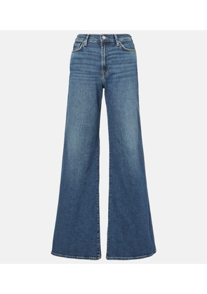 7 For All Mankind Luxe Vintage high-rise wide-leg jeans