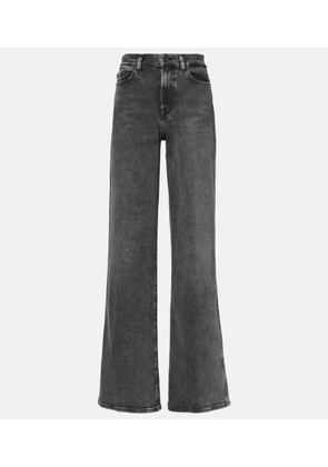7 For All Mankind High-rise wide-leg jeans