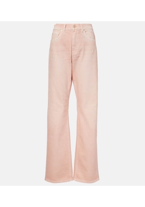 7 For All Mankind Tess high-rise straight jeans