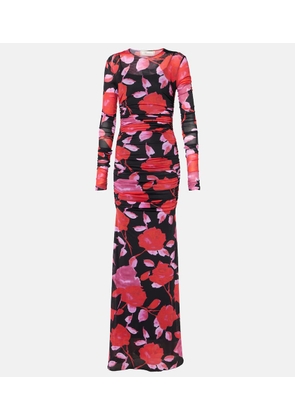 Blumarine Fine Jer printed maxi dress