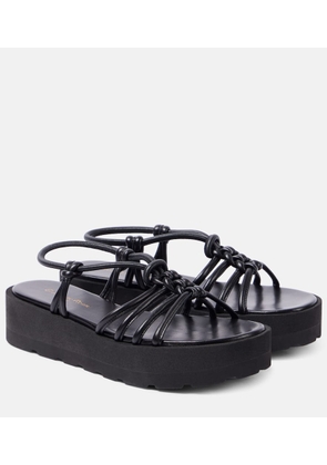 Gianvito Rossi Hebe platform leather sandals
