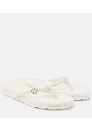 Gianvito Rossi Juno leather thong sandals