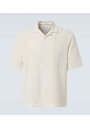 Lardini Striped bowling shirt
