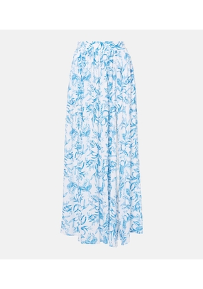Melissa Odabash Mira printed maxi skirt