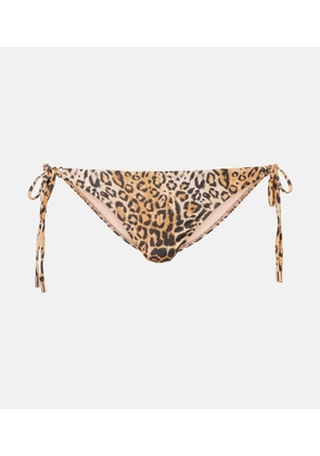 Melissa Odabash Costa leopard-print bikini bottom