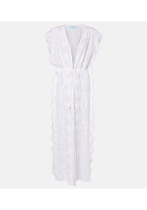 Melissa Odabash Talitha broderie anglaise cotton beach dress