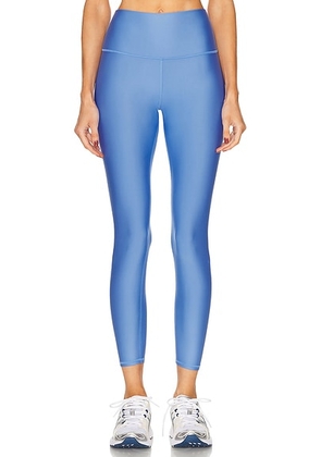 Alo 7/8 High Waist Airlift Legging in Crystal Clear Blue - Blue. Size L (also in ).