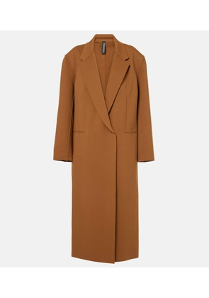 Norma Kamali Oversized cotton-blend coat