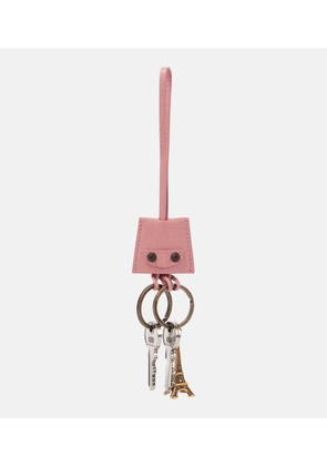 Balenciaga Le City Eiffel leather bag charm
