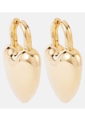 Balenciaga Minnie XL heart earrings