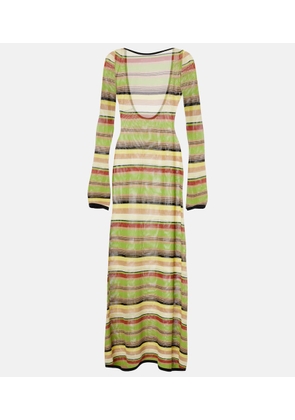 SIR Coastline striped maxi dress