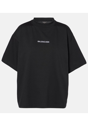 Balenciaga Printed cotton jersey T-shirt