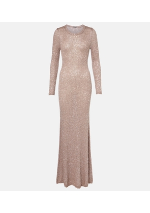 Balenciaga Sequined maxi dress