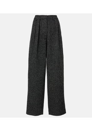 Proenza Schouler White Label Eleanor tweed wide-leg pants