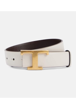 Tod's T Timeless reversible leather belt
