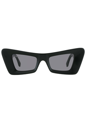 Off-White Accra Grey Cat Eye Unisex Sunglasses OERI031 1007 49
