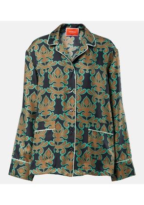 La DoubleJ Herald printed silk shirt