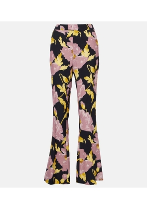 La DoubleJ Saturday Night printed bootcut pants