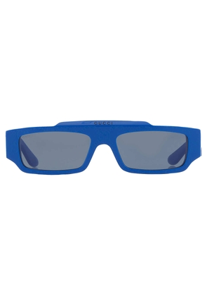 Gucci Blue Browline Mens Sunglasses GG1592S 004 55