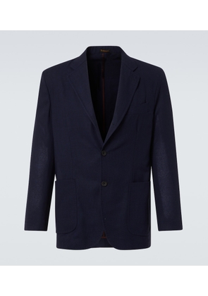 Rubinacci Wool grisaille blazer