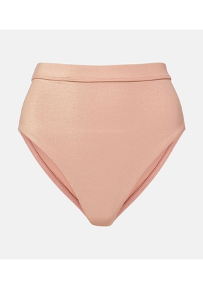 Zimmermann Everley lame bikini bottoms
