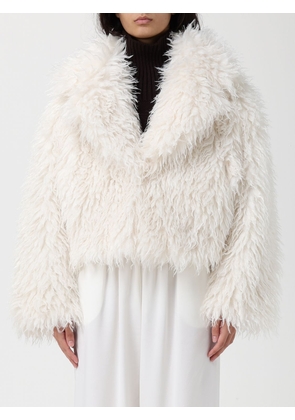 Fur Coat MICHAEL KORS Woman color White