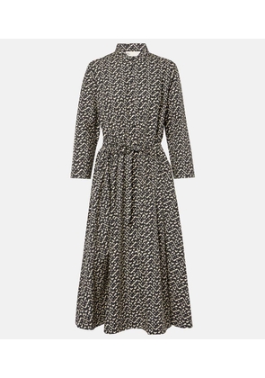 Tory Burch Printed cotton poplin shirt dress