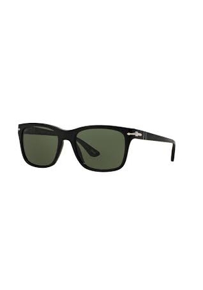Persol Crystal Green Square Mens Sunglasses PO3135S 95/31 55