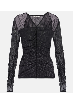 Diane von Furstenberg Eli mesh top