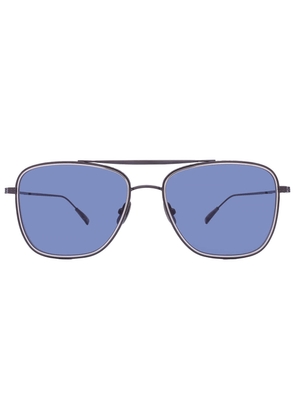 Mr. Leight NOVARRO S Blue Navigator Sunglasses ML4024 GM-CW/BLU 55