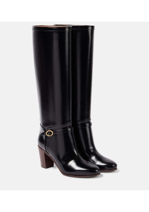 Valentino Garavani Pattie 75 leather knee-high boots