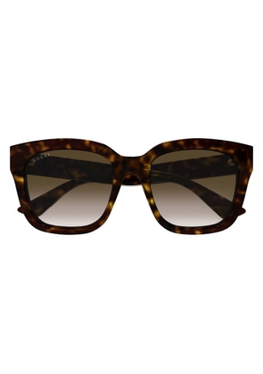 Gucci Brown Gradient Square Ladies Sunglasses GG1338S 003 54