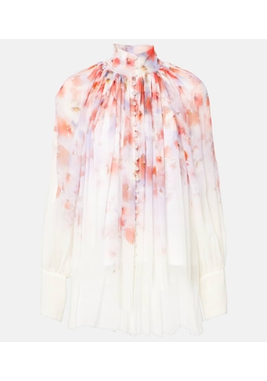 Zimmermann Crush Smock floral blouse