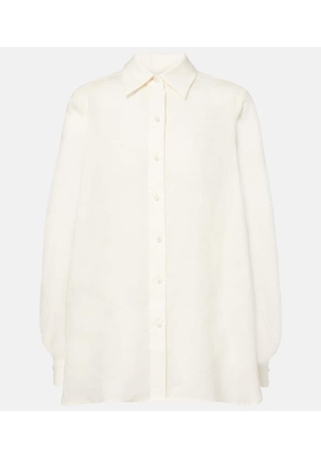 Zimmermann Crush ramie shirt
