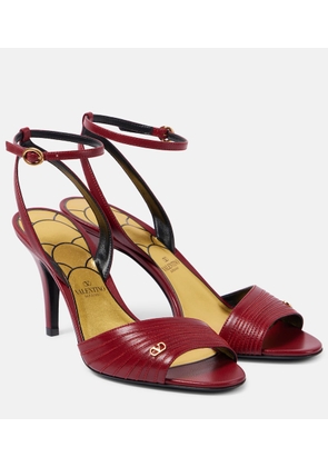 Valentino Garavani Ladycrush 85 leather sandals