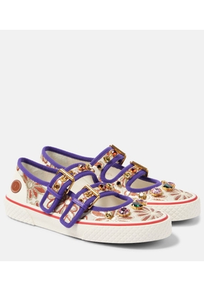 Valentino Garavani Dollyboard floral Mary Jane sneakers