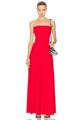 By Malene Birger Marciella Dress in Pompeian Red - Red. Size L (also in M, S, XS).