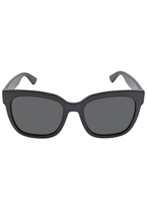 Gucci Grey Square Ladies Sunglasses GG0034SN 001 54