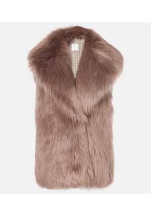 Givenchy Faux fur vest