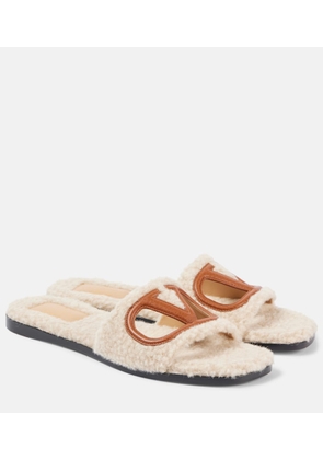 Valentino Garavani VLogo cutout slides