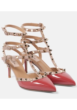 Valentino Garavani Rockstud 65 patent leather pumps