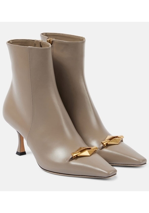 Jimmy Choo Ryker 70 leather ankle boots