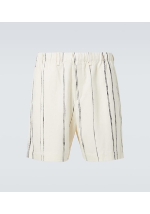 Commas Striped shorts