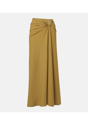 Christopher Esber Ruched maxi skirt