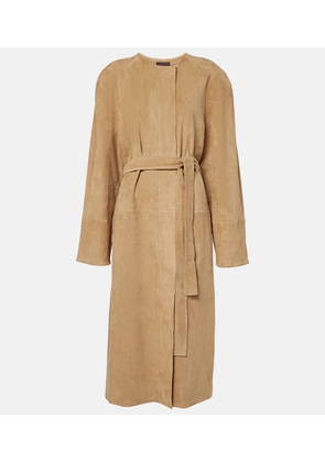 Stouls Dietrich suede coat