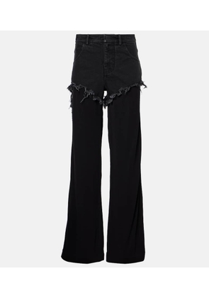 Christopher Esber Duke Splice layered straight jeans