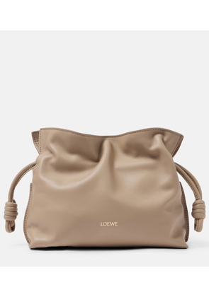 Loewe Flamenco Mini leather clutch